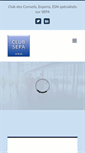 Mobile Screenshot of clubsepa.eu